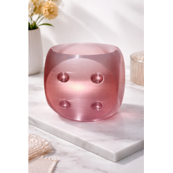 Różowa osłonka na doniczkę 3D | Designerska doniczka