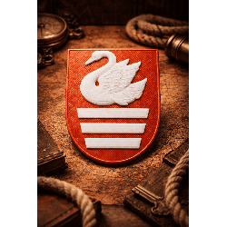 Herb Biłgoraja 3D | Dekoracja drukowana 3D