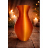 Wazon 3D Gradient – dekoracyjny wazon złoto/czerwień | qdote3d