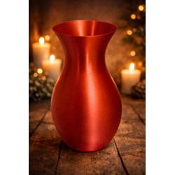 Wazon 3D Gradient – dekoracyjny wazon złoto/czerwień | qdote3d