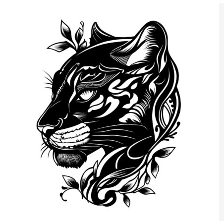 Obraz 3D Pantera 20 cm – dekoracja ścienna | qdote3D