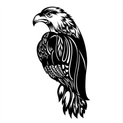 Orzeł 3D – dekoracja ścienna | qdote3D